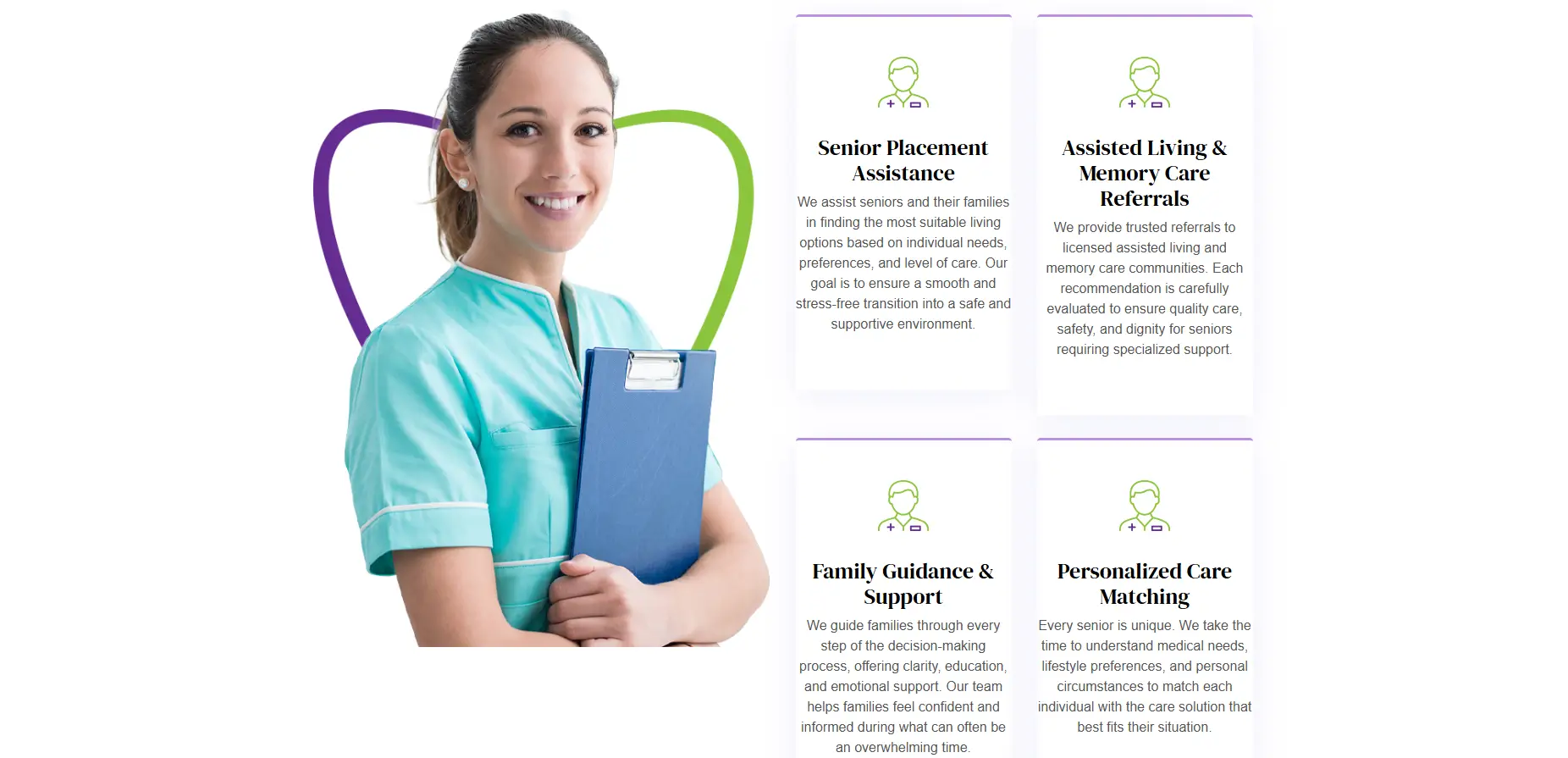 Senior Support Solutions services overview